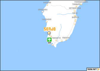 map of Senjō