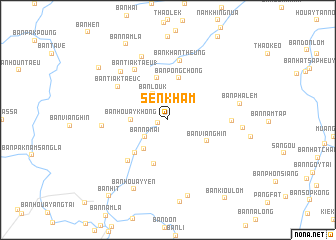 map of Sen Kham