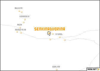 map of Sen\