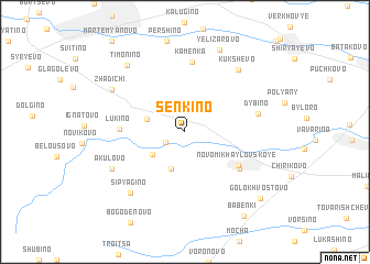 map of Sen\