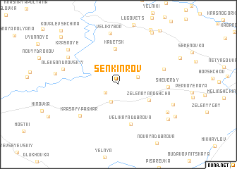 map of Sen\