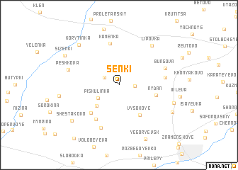 map of Senki