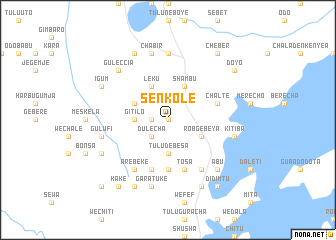 map of Senkʼolē