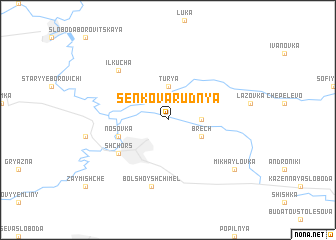 map of Senʼkova Rudnya