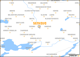 map of Sen\