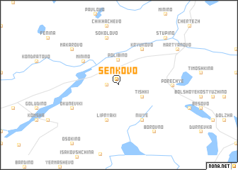 map of Sen\