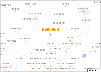 map of Sen\