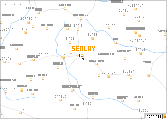 map of Senlay