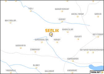 map of Şenlik