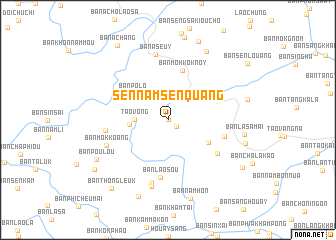 map of Sen Nam Sen Quang