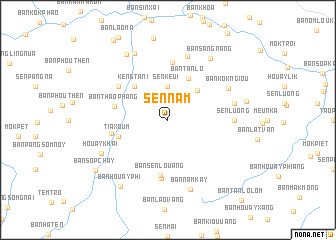 map of Sen Nam