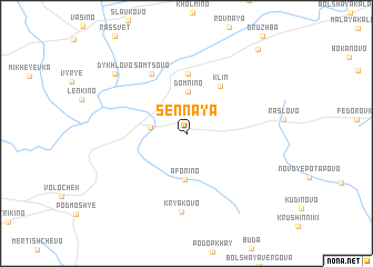 map of Sennaya