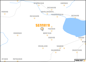 map of Sennaya