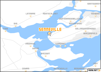 map of Senneville