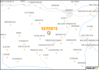 map of Sennoye