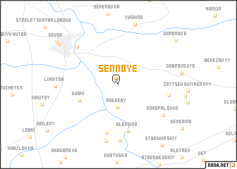 map of Sennoye