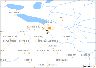 map of Senno