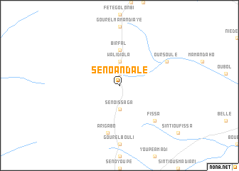 map of Séno Andalé