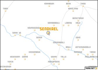 map of Sénokael