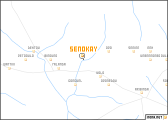 map of Séno Kay