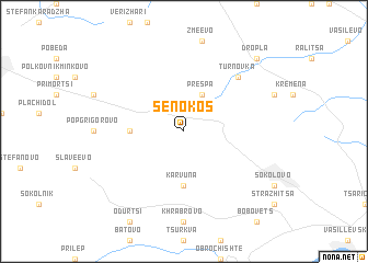 map of Senokos