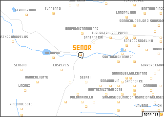 map of Señor