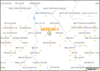 map of Senoueix