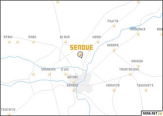 map of Senoue