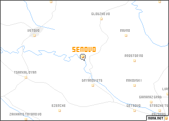 map of Senovo