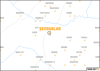 map of Senowalwa