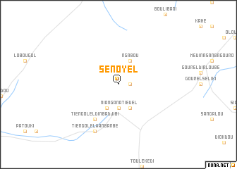 map of Sénoyel