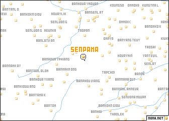 map of Sen Pama