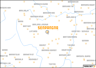 map of Sènpan-Gna