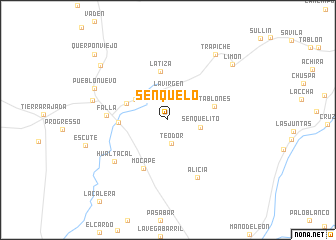 map of Senquelo