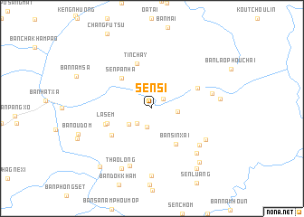map of Sen Si