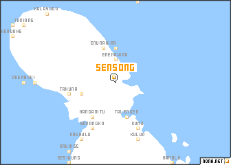 map of Sensong