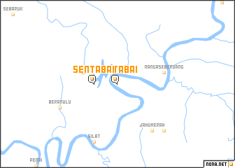 map of Sentabai