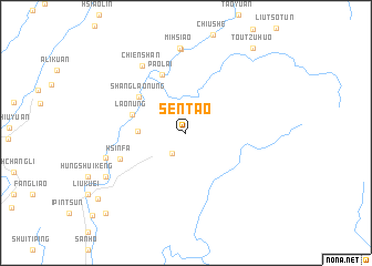 map of Sen-t\