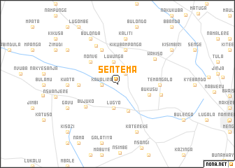 map of Sentema