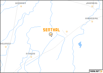 map of Senthal
