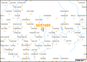 map of Sen Thon