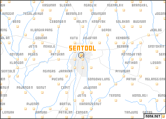 map of Sentool