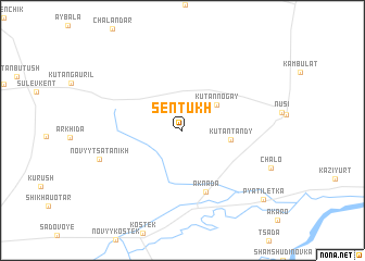 map of Sentukh