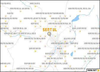 map of Sentul