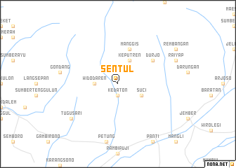 map of Sentul