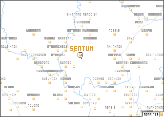 map of Sentum