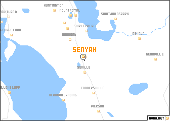 map of Senyah