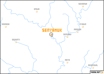 map of Senyamuk