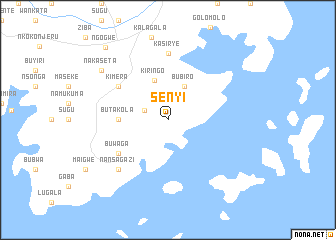 map of Senyi