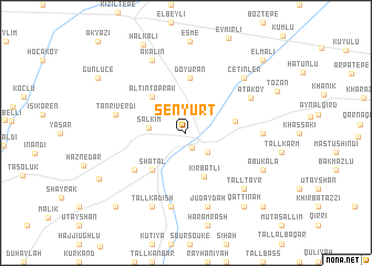 map of Şenyurt